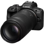 canon 75-300 telephoto lens with camera